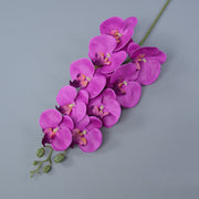 3 Pcs 37 Inch Extra Long Phalaenopsis Orchid Stems Artificial Silk Flowers