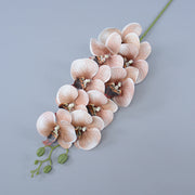 3 Pcs 37 Inch Extra Long Phalaenopsis Orchid Stems Artificial Silk Flowers