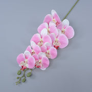 3 Pcs 37 Inch Extra Long Phalaenopsis Orchid Stems Artificial Silk Flowers