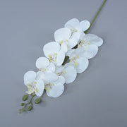 3 Pcs 37 Inch Extra Long Phalaenopsis Orchid Stems Artificial Silk Flowers