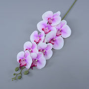 3 Pcs 37 Inch Extra Long Phalaenopsis Orchid Stems Artificial Silk Flowers