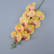 3 Pcs 37 Inch Extra Long Phalaenopsis Orchid Stems Artificial Silk Flowers