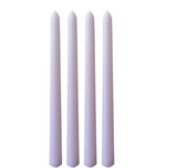 Bulk 12 Inch Tall Taper Candles Set of 4 Smokeless Unscented Candles for Weddings and Celebrations Parties Decor Wholesale