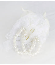 White Calla Lily Boutonniere and Corsage Bulk Set, Artificial Silk Flowers for Wedding, 12 Inch, 10 Pcs