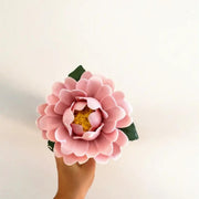 Porcelain Camellia Flower Stems 10 Pcs Ceramic Artificial Floral Craft Decoration