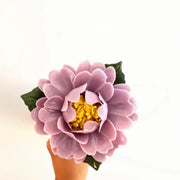 Porcelain Camellia Flower Stems 10 Pcs Ceramic Artificial Floral Craft Decoration