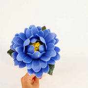 Porcelain Camellia Flower Stems 10 Pcs Ceramic Artificial Floral Craft Decoration
