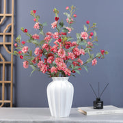 Extra Long Camellia Stems Spray Branches 12 Inch Silk Artificial Flowers Bulk Pack
