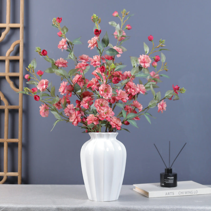 Extra Long Camellia Stems Spray Branches 12 Inch Silk Artificial Flowers Bulk Pack