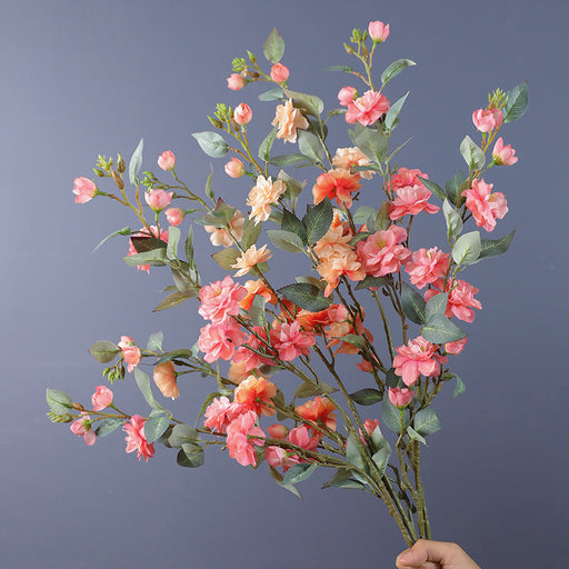 Extra Long Camellia Stems Spray Branches 12 Inch Silk Artificial Flowers Bulk Pack