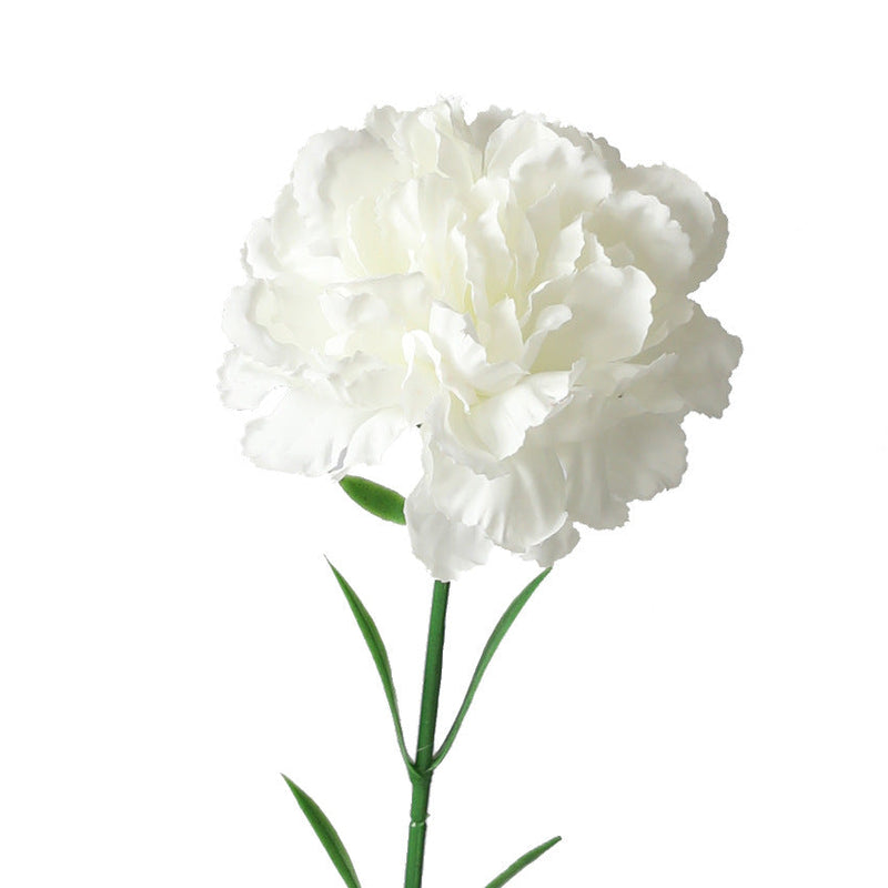 19 Inch Artificial Silk Carnation Flowers Bulk Wholesale