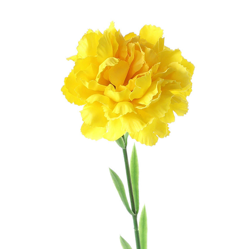 19 Inch Artificial Silk Carnation Flowers Bulk Wholesale