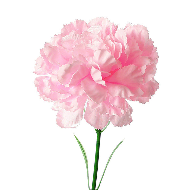 19 Inch Artificial Silk Carnation Flowers Bulk Wholesale