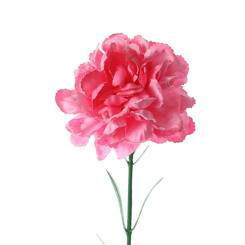 19 Inch Artificial Silk Carnation Flowers Bulk Wholesale