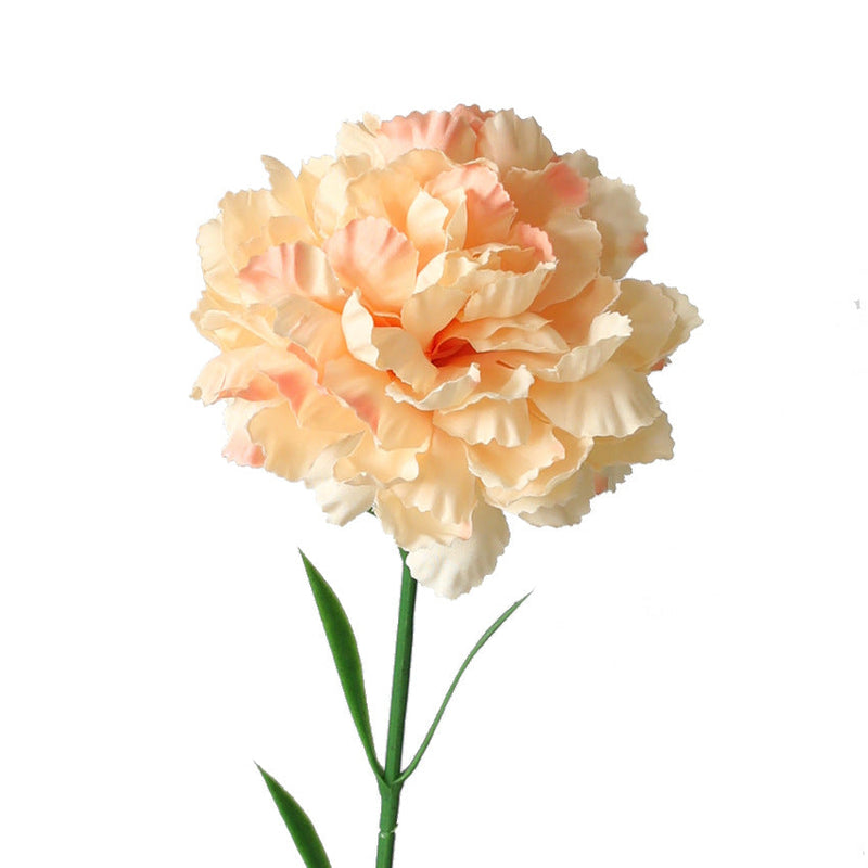 19 Inch Artificial Silk Carnation Flowers Bulk Wholesale