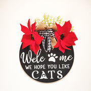12 Inch Artificial Christmas Dog Wreaths for Front Door, Pet Welcome Wreaths, Bulk Wholesale Pack