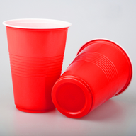 Bulk 100 Pcs Hefty Party on Disposable Plastic Cups Assorted 16 Ounce Wholesale