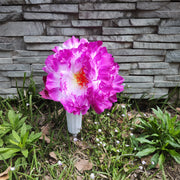 Artificial Peony Flowers in Vase for Cemetery Graves Memorials Bulk Wholesale Arrangement
