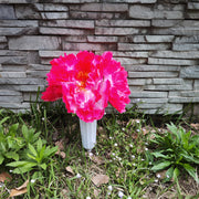 Artificial Peony Flowers in Vase for Cemetery Graves Memorials Bulk Wholesale Arrangement