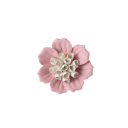 4.7 Inch Porcelain Artificial Flowers Bulk Ceramic Hanging Decoration Crafts