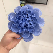 7 Inch Porcelain Peony Flowers Artificial Ceramic Hanging Decoration Bulk Pack