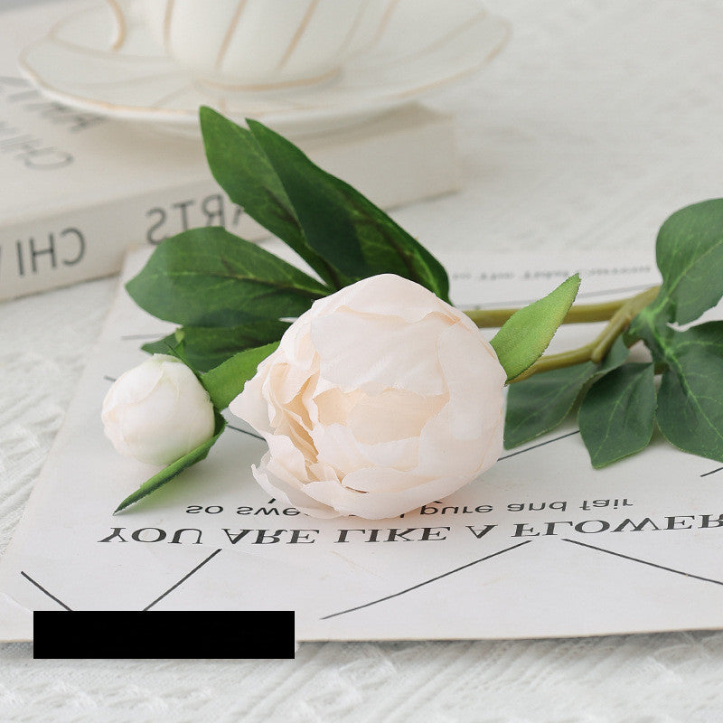 18.5 Inch Artificial Silk Peony Bud Stems, 10 Pcs Lifelike Flowers for Wedding Decor, Home Arrangements, DIY Bouquets