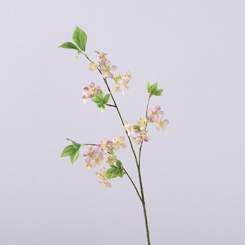 22.4 Inch Fontanesia Blossom Branch Stems, 6 Pcs Artificial Spring Flowers