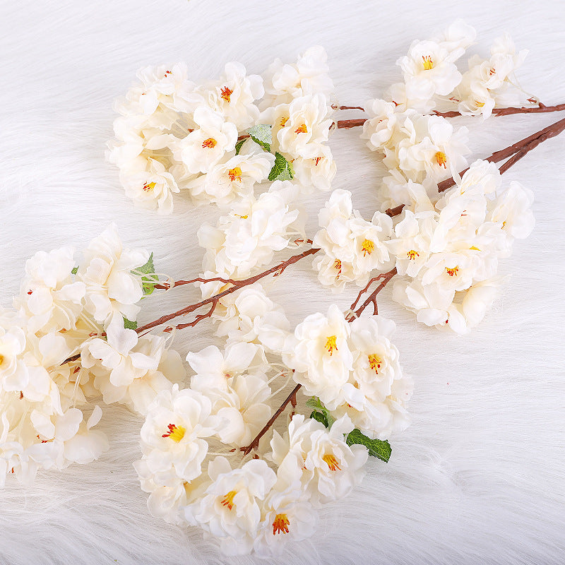 42.5 Inch Extra Tall Cherry Blossom Branches, 10 Pcs Artificial Faux Spring Flowers