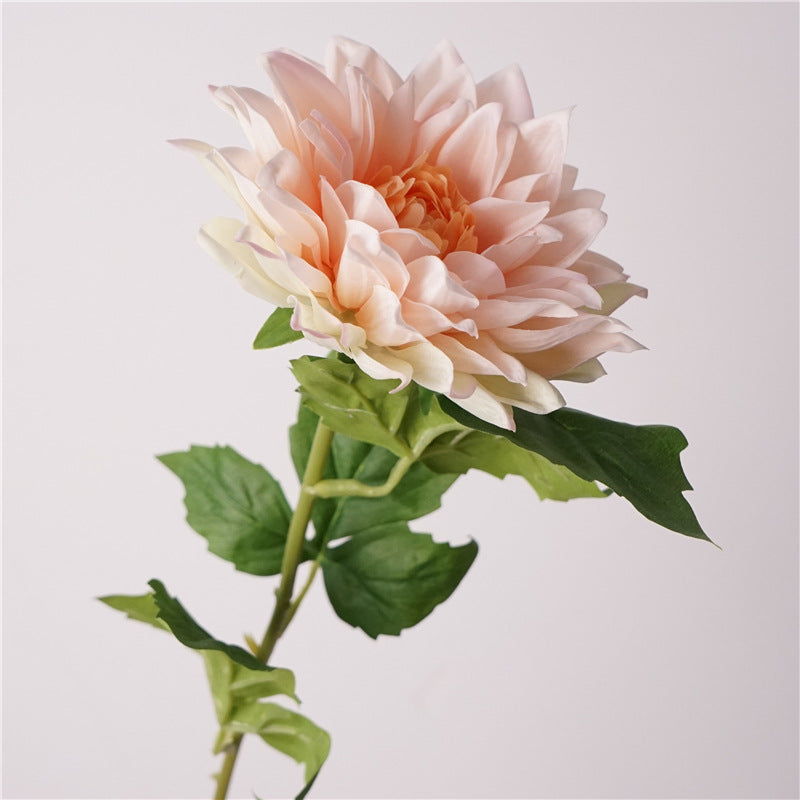 Real Touch Dahlia Stems 12 Inch 10 Pcs Artificial Flowers Fall Winter Decor for Vases and Centerpieces