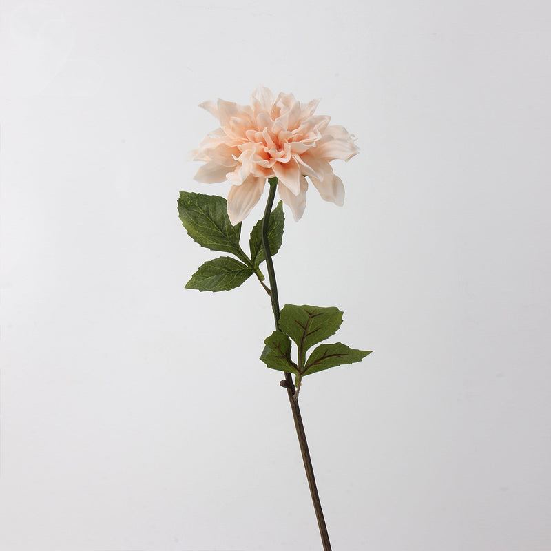 21 Inch Dahlia Artificial Flower Stem Spray, Real Touch, Bulk Quantity