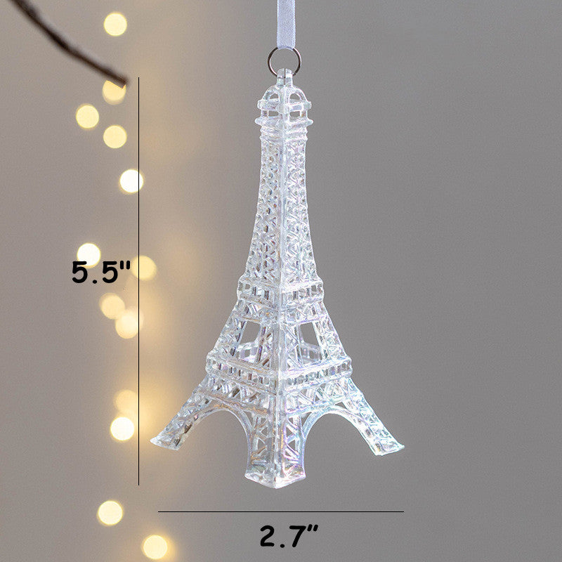 Bulk Clear Christmas Tree Ornaments 50 Pcs Holiday Hanging Decorations
