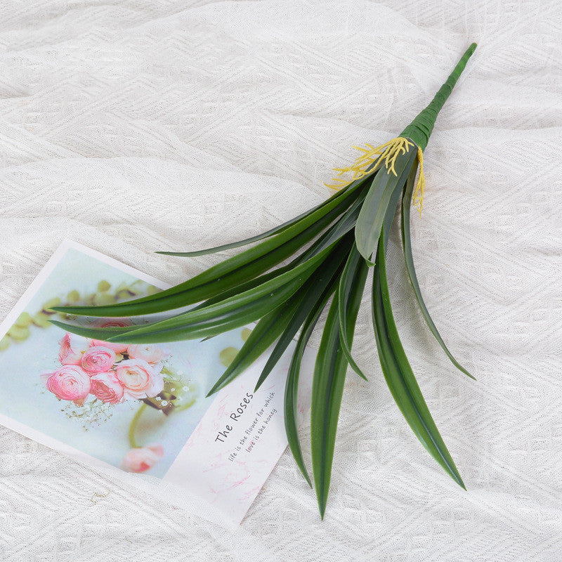 50 Pcs 18 Inch Gladiolus Leaves Stems Artificial Greenery Bush Plants