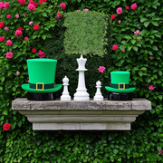 Artificial Clover Grass Wall Panel 20"x20" UV Protected Greenery for Wall Decor Bulk Pack