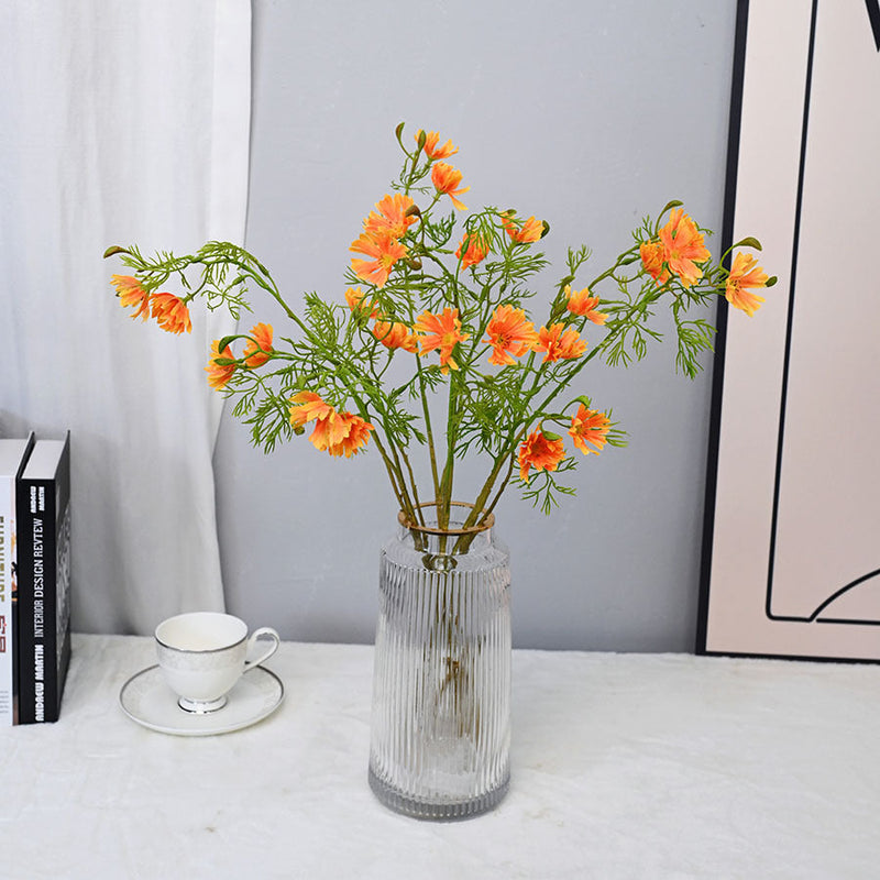 27 Inch Coreopsis Stems Spray 10 Pcs Artificial Real Touch Flowers Bulk