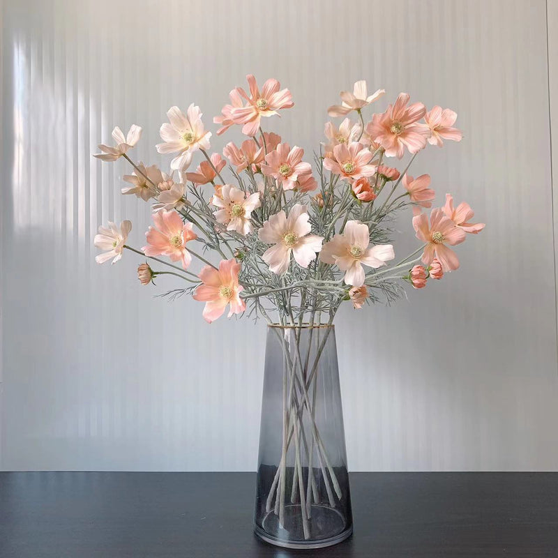 23.6 Inch Artificial Daisy Spray Stems Silk Floral Faux Flowers Bulk Quantity