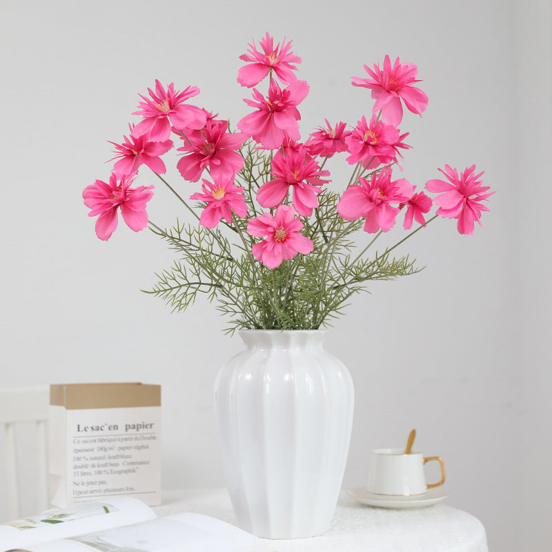 35 Inch Artificial Silk Cosmo Daisy Spray Stems – Bulk Quantity