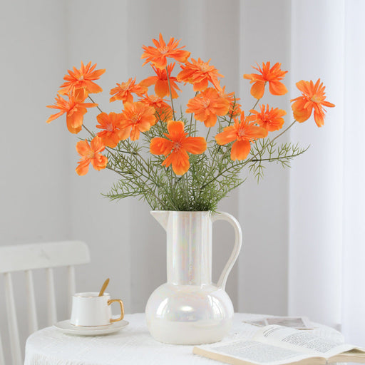 35 Inch Artificial Silk Cosmo Daisy Spray Stems – Bulk Quantity