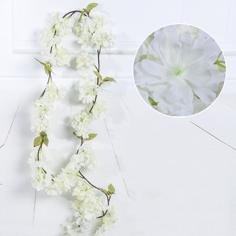 5.91 Ft Cherry Blossom Hanging Garland Vine Artificial Flower Bulk Quantity