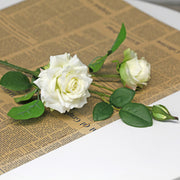 20 Inch Curly Rose Spray Stems 10 Pcs Real Touch Artificial Flowers for Arrangement