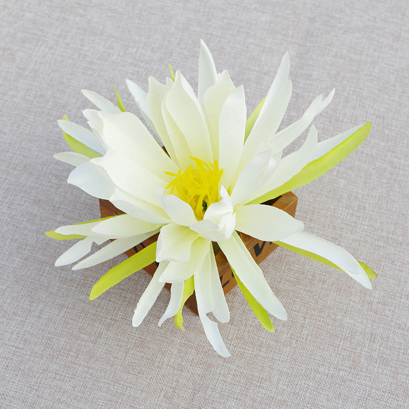 Epiphyllum Silk Flower Heads Bulk for DIY Wedding Bouquets Centerpieces Baby Shower Party Decorations