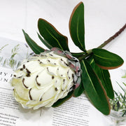 36 Inch Extra Tall Artificial Protea Stems, 6 Pcs Pineapple Protea Flowers