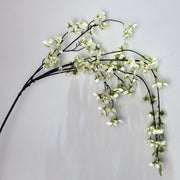 43 Inch Extra Long Weeping Cherry Blossom Branch 1 Pc Artificial Silk Flower Stem