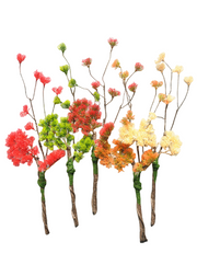 5 Pcs Artificial Curly Pine Branches for Christmas Bonsai Crafts Arrangements