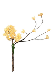5 Pcs Artificial Curly Pine Branches for Christmas Bonsai Crafts Arrangements
