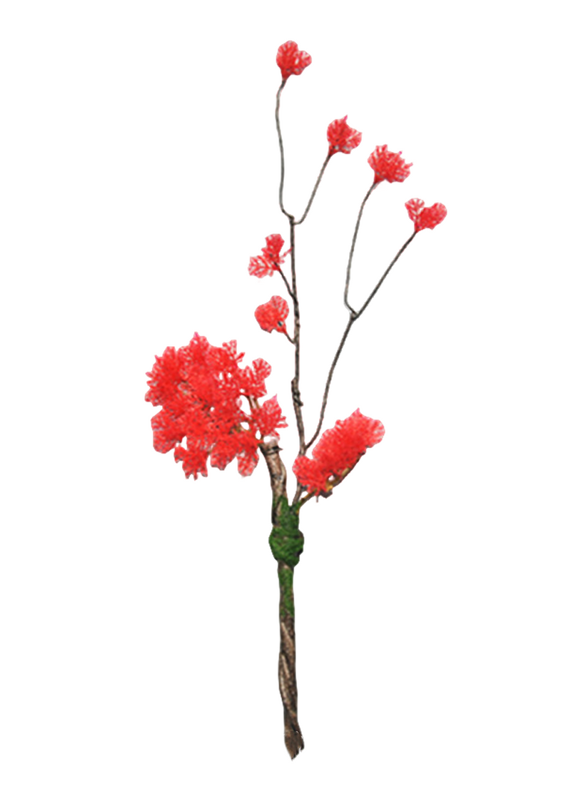 5 Pcs Artificial Curly Pine Branches for Christmas Bonsai Crafts Arrangements
