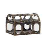 Bulk 12 Pcs Gold & Silver Treasure Chest Candy Boxes Gift Boxes for Weddings Baby Showers and Birthdays Wholesale