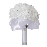 Bulk 6" Foam Rose Bouquets Wedding Bouquets for Bride & Bridesmaids Wholesale