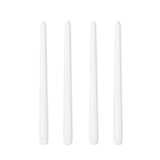 Bulk 12 Inch Tall Taper Candles Set of 4 Smokeless Unscented Candles for Weddings and Celebrations Parties Decor Wholesale