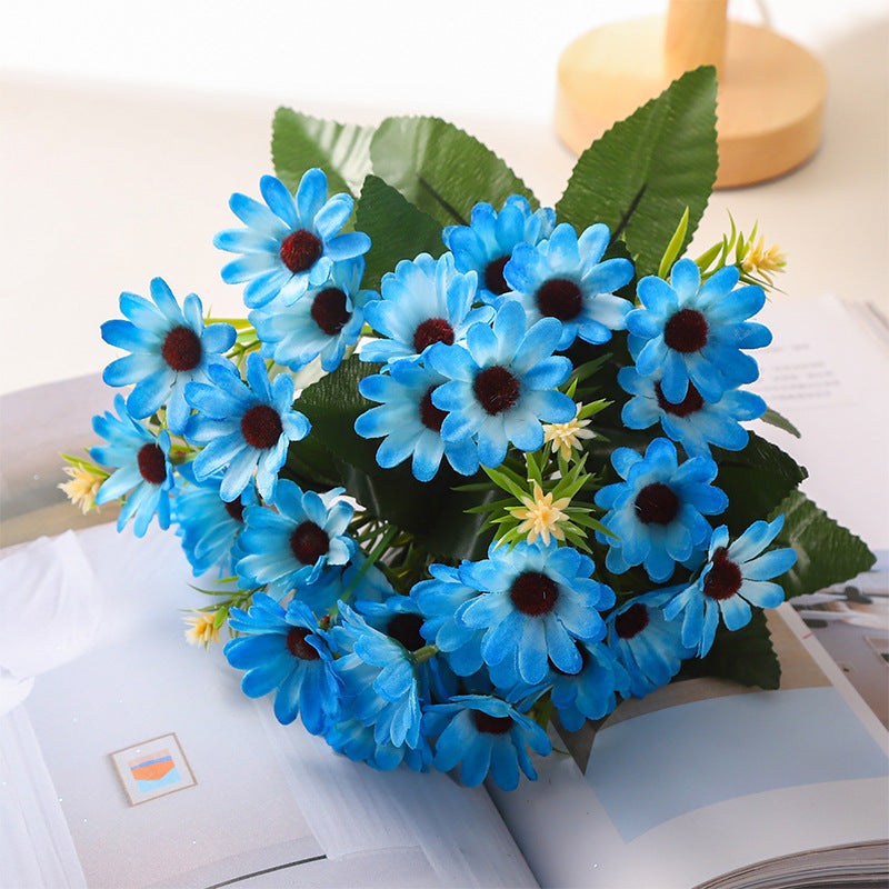 11.8 Inch Daisy Bush Artificial Silk Flowers Bulk Quantity