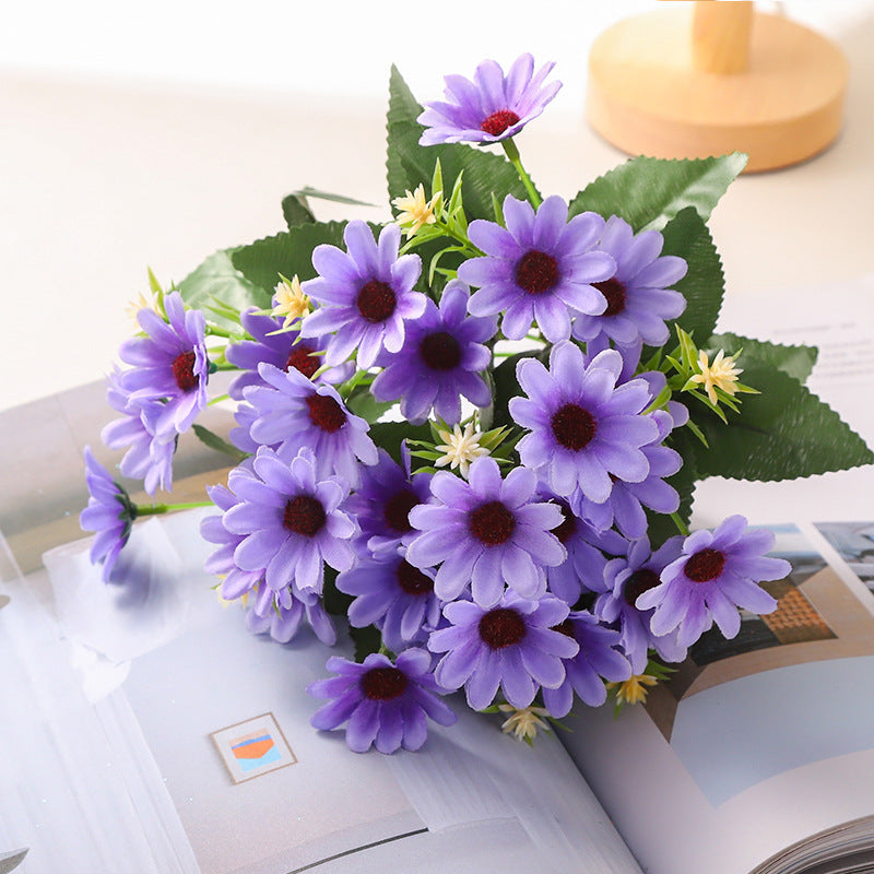 11.8 Inch Daisy Bush Artificial Silk Flowers Bulk Quantity